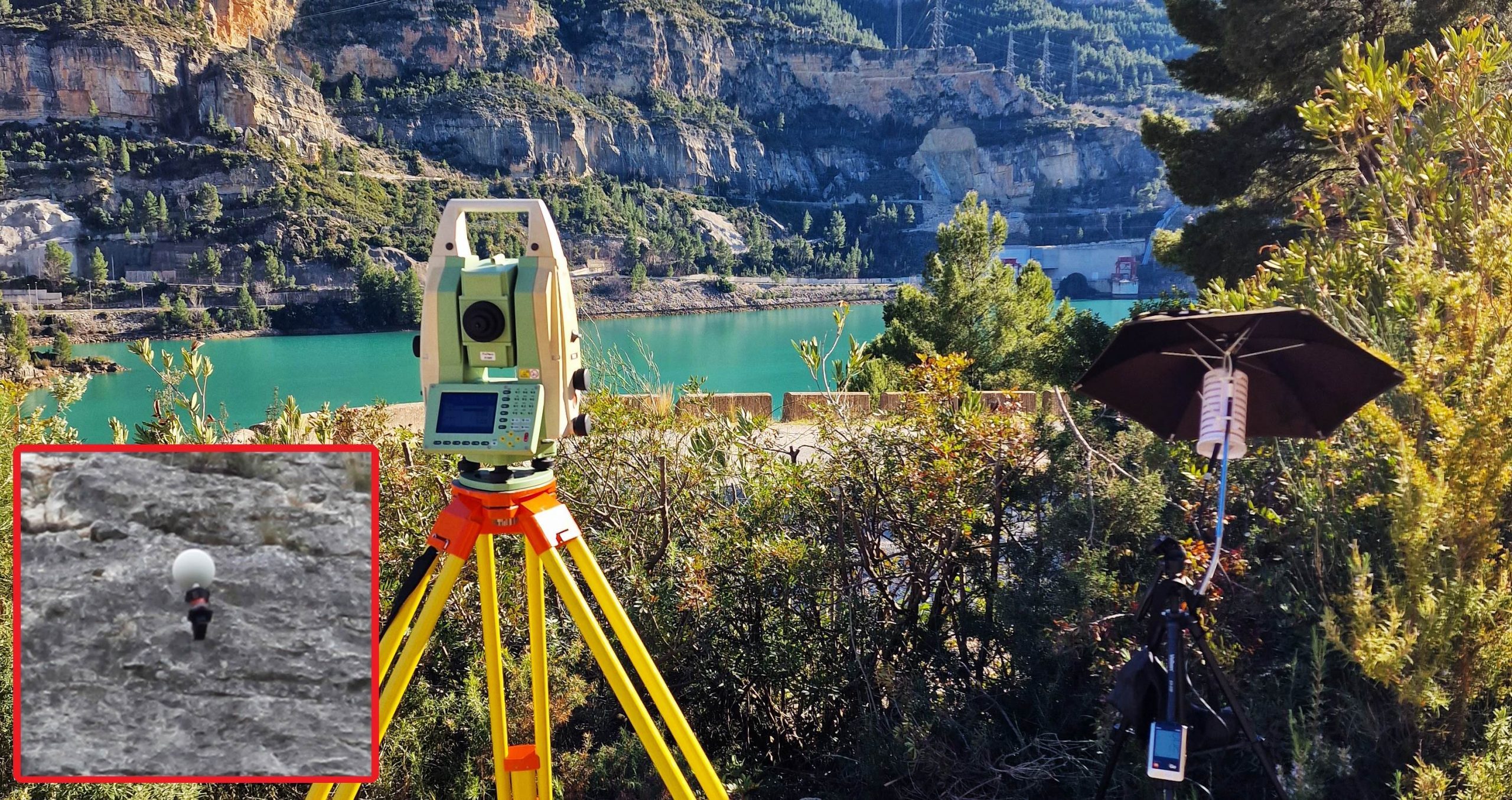Cortes de Pallas Geodetic Network Deformation & Displacement Monitoring Geodesy & Panorama Photogrammetry Automatic Leica Total Station Over Long Distance